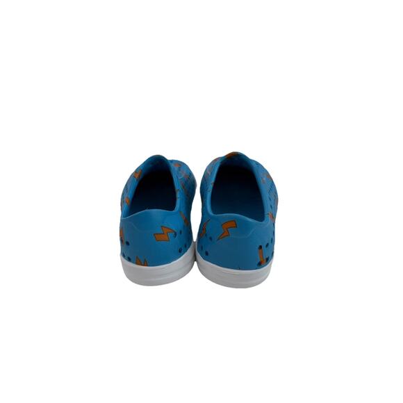 Lily & Dan Toddler Blue Lighting Bolt Water Shoes Slip On Toddler Size 5/6 - Picture 2 of 5